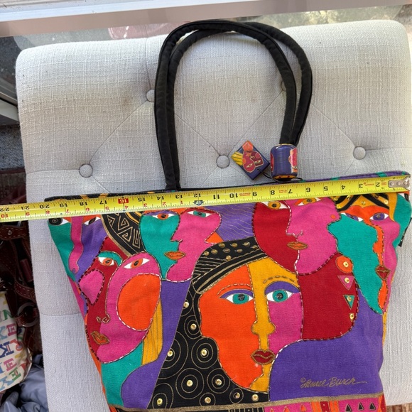 Colorful Laurel Burch WOMAN SPIRIT Tote Bag!NWOT! - Picture 5 of 15